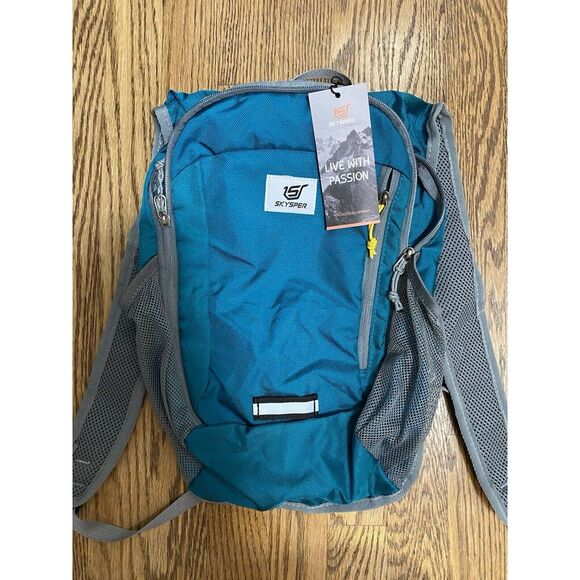 Skysper Other - Skysper Hiking Backpack Lightweight Day Pack Travel Waterproof Teal Free Shippin
